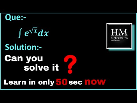 Integration solved question | calculus | highermaths | que 4 |#math #maths #calculus #integration