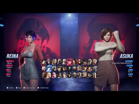 Asuka vs Reina TIGHT MINI ONEPIECE DRESS  - Tekken 8