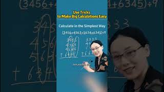 calculate in the simplest way... #maths#education#learning #thinking#school#solution #calculation#yt
