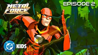 #TheFlash vs Gorilla Grodd! FULL EPISODE 2 | DC Metal Force | @dckids