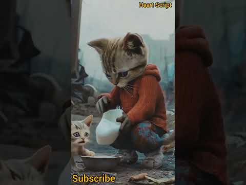 "Beggar Cat’s Struggle Story | Emotional & Inspiring Tale |