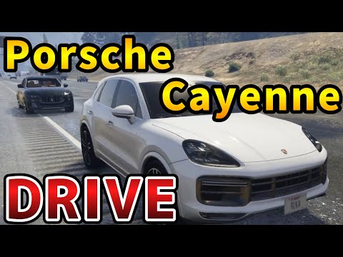 【GTA5】ドライブしてきた！ポルシェ カイエン【実写MOD】#20