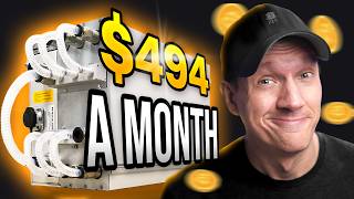 I Bought A Bitcoin Miner That Makes $494 a MONTH