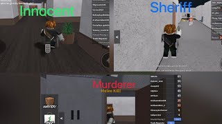 MM2 compilation (innocent, sheriff, murderer) #mm2  #murdermystery2  #roblox  #murdermystery