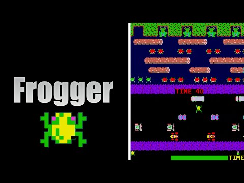Frogger 1981 - Retro / Classic Arcade Gameplay