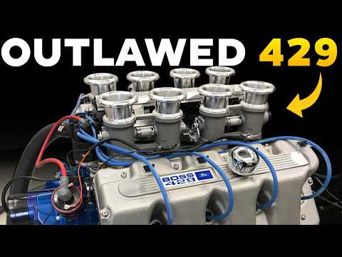 The Shocking Truth behind Ford’s Banned BOSS 429 Engine!