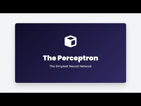 4.2 The Perceptron: The Simplest Neural Network & AI's Historic First Step