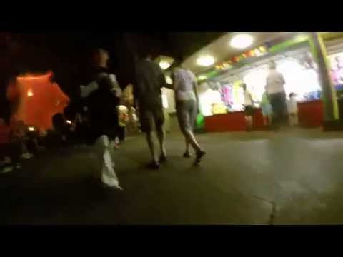GoPro POV - 3 Year Old Runs Away Through Lagoon Amusement Park