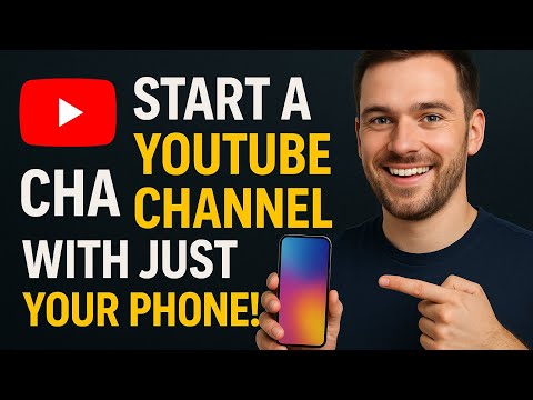“How to Create a YouTube Channel on Mobile (iPhone & Android) | Step-by-Step Tutorial”