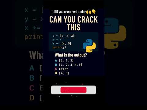 Comment your Answer |pythonquizPython programming#quiz #python #coder