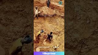 Modern-Day Gold Miners are BUILT DIFFERENT!💪 Digging Deep! #goldmining #hardwork #respect #survival