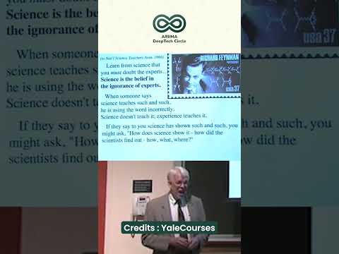 Richard Feynman on What is Science ? #shorts #deeptech #science