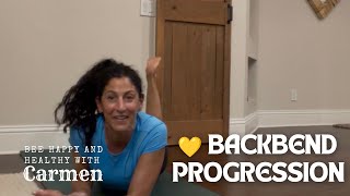 Build Toward Wheel Pose | Gentle Backbend Progression