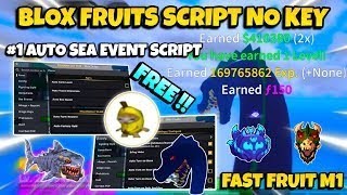 New Blox Fruits Script No Key - Auto Sea Event, Leviathan, Sea Beast, Terror Shark, Boats & More