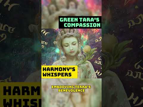 The Tale of Green Tara's Compassion : Harmony's Whispers: