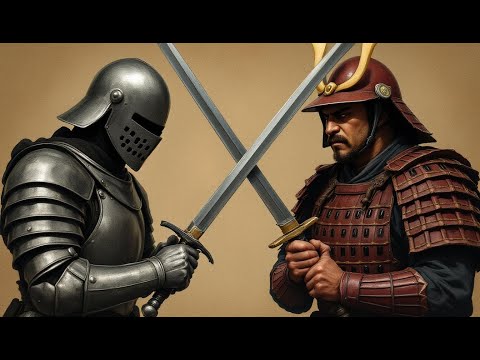 Samurai vs Knights How Did Their Armor Evolve So Differently #JapaneseArmor #EuropeanArmor
