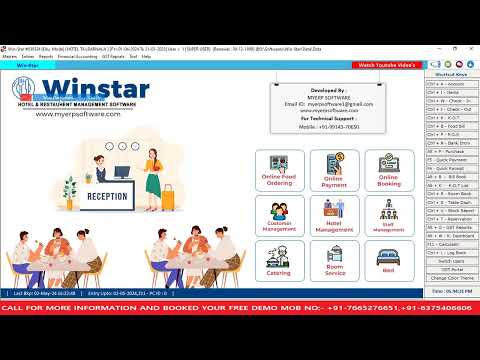 WIN STAR (HOTEL & RESTAURANT BILLING SOFTWARE)