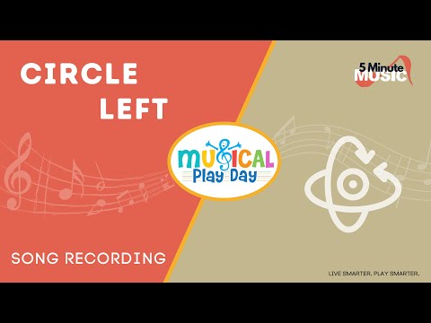 🎶 CIRCLE LEFT Song | Music TablePlay | Kids Songs & Games |  Learning for Kids | Musical Play Day