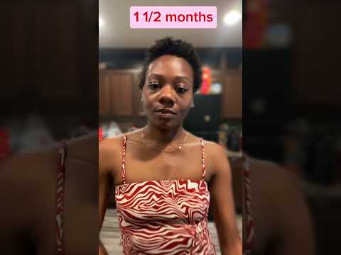 My 2 month #bigchop transformation #naturalhair#naturalhairstyles#hairgrowth#shorthair#texturedhair