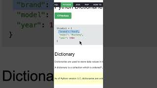 If You’re a Python Developer, You NEED to Know This About Python Dictionaries #python #pythonshorts