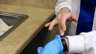 CNA Skill Training  Sterile Technique Glove Removal