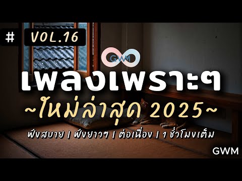 รวมเพลงเพราะๆ ฟังสบายๆ 2025 | เพลงใหม่ล่าสุด ฟังต่อเนื่องเพลินๆ ยาวๆ