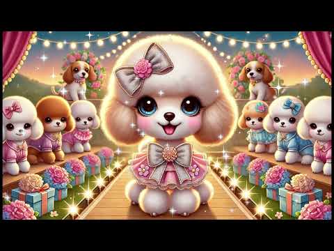 Puffy the Poodle's Fabulous Dreamy Fashion Show - Bedtime Sleep Story For Kids