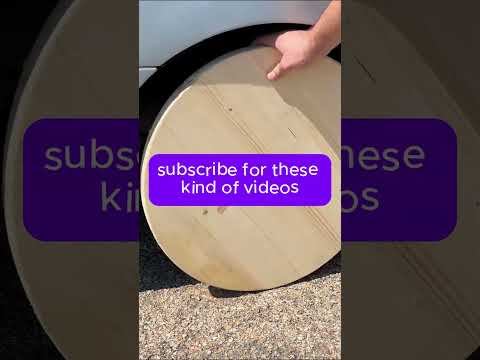 WOODEN WHEELS on a real CAR-Car Experiment!