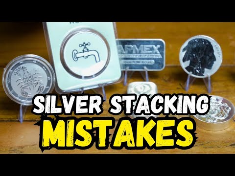 5 SILVER STACKING MISTAKES I MADE - #silverstacking #silver #silvercoins #investing