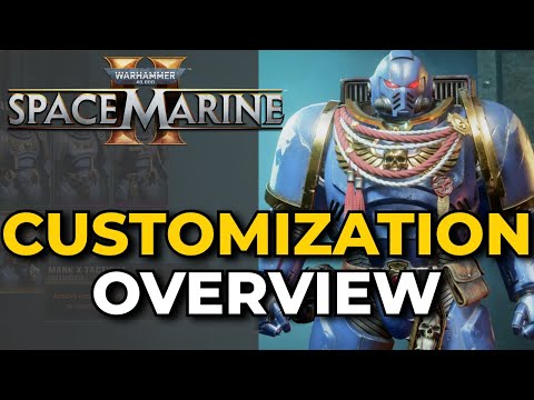 Customization in Warhammer 40000 Space Marine 2 Will Be EPIC Because...