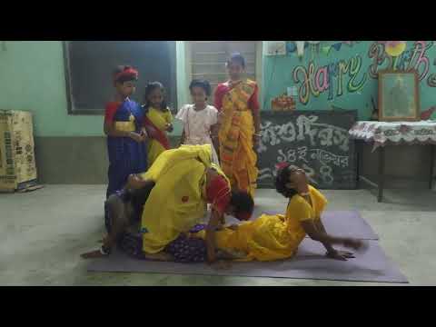 school artistic yoga by my students