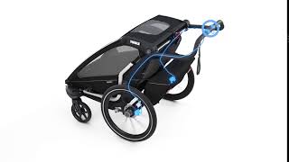 THULE Chariot Sport - Black on Black - jak działa hamulec tarczowy?