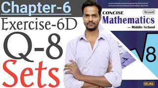question 8,chap 6,exercise 6d,icse class 8 math,sets, ‎‎@icsemaths592