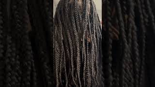 Protective hairstyle #boxbraids #protectivestyles #hair #haircare #hairstyle #blackgirlhair