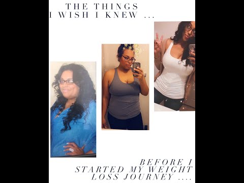 THE 4 THINGS I WISH I KNEW BEFORE STARTING MY WEIGHT LOSS JOURNEY! I COULD HAVE SAVED SO MUCH TIME !