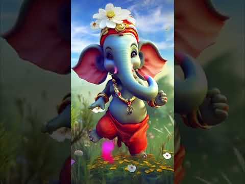 सुखकर्ता दुःखहर्ता🌺#ganpatibappamorya #viral #youtubeshorts #ytshorts #shorts #short ##ytshorts #3d