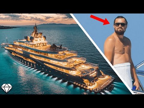 The LUXURY-YACHTS of Celebrities & The MOST EXPENSIVE CHARTERYACHT in the World