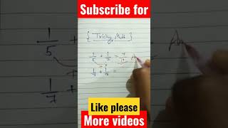 Tricky math||#shorts #youtubeshorts #shortsfeed #trickymath #viralshorts
