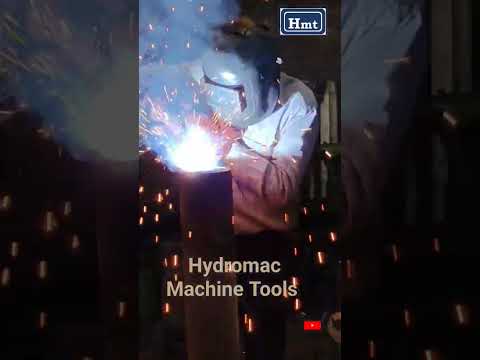 Hydraulic Cylinder | Hydraulic Press | double acting cylinder | Welding | #hydraulicpressmachine hmt