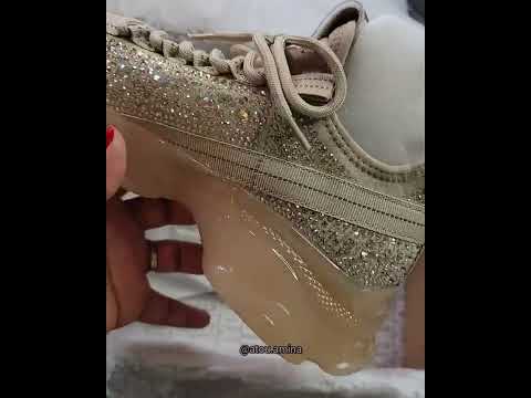 Luxurious sneakers | Steve Madden Maxima #valentinesday #datenightshoes #shorts #unboxing #sneakers