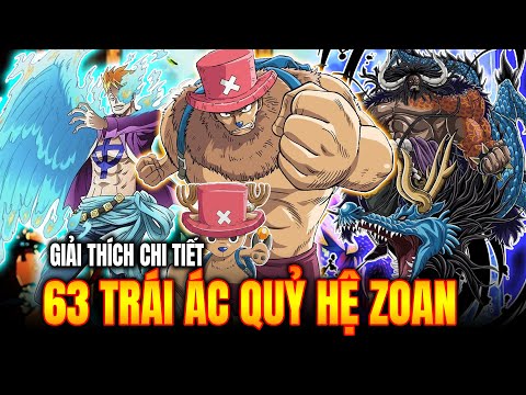 Giải Thích Chi Tiết 63 Trái Ác Quỷ Hệ Động Vật Trong One Piece