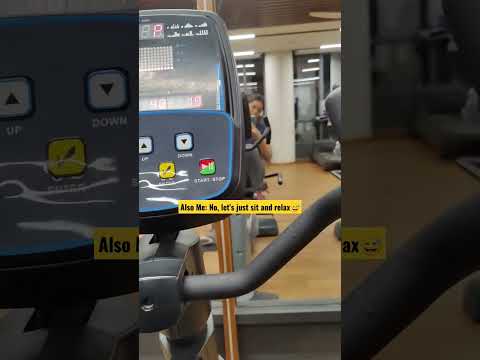 Gym Vlog #ytshorts #vlog #gym #cardio #workout #cycling #comedy #vlogger #strong #muscle #chill