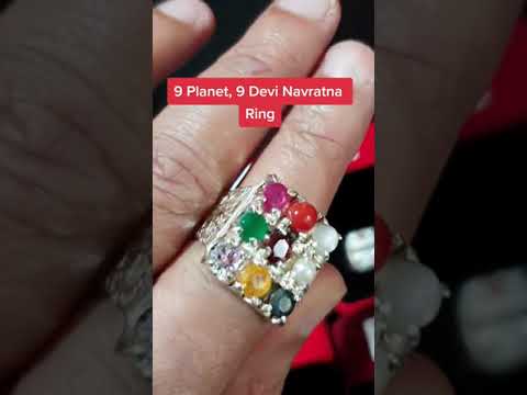 The Wonderful Navratna 9 Planet Gemstone Rings Introduction by Babaji.