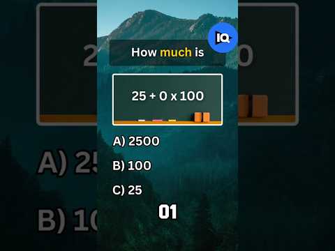 Math quiz that will blow your mind! ⚡"#education​ #quiz​ #viral​ #shorts​#iqtest​ #generalknowledge​