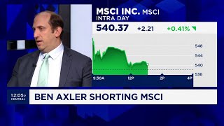 Here's why short-seller Spruce Point Capital is betting against MSCI
