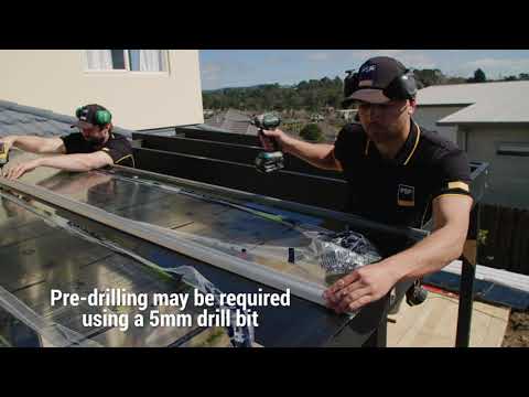 PSP SUNGLAZE Roofing - How to Install