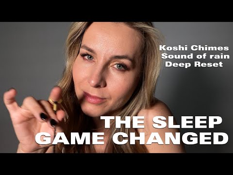 The Sleep Game CHANGED  | Koshi Chimes + Rain = Nervous System Reset