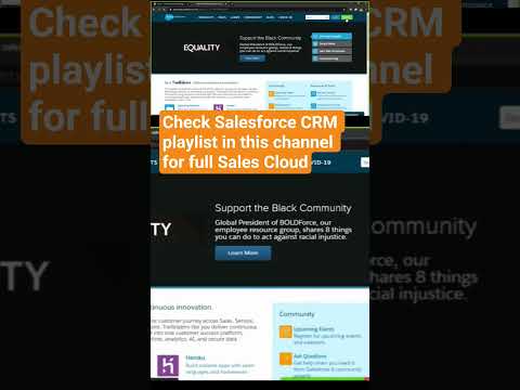 Salesforce Sales Cloud process flow for freshers #education #knowledge #salesforce #tutorial