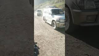 jeep with tourists |tourists in north Pakistan|jeep travel|spring season #jeep #nature