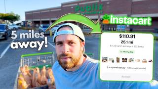 The Farther From Store, The Better Orders You Get? INSTACART GRIND